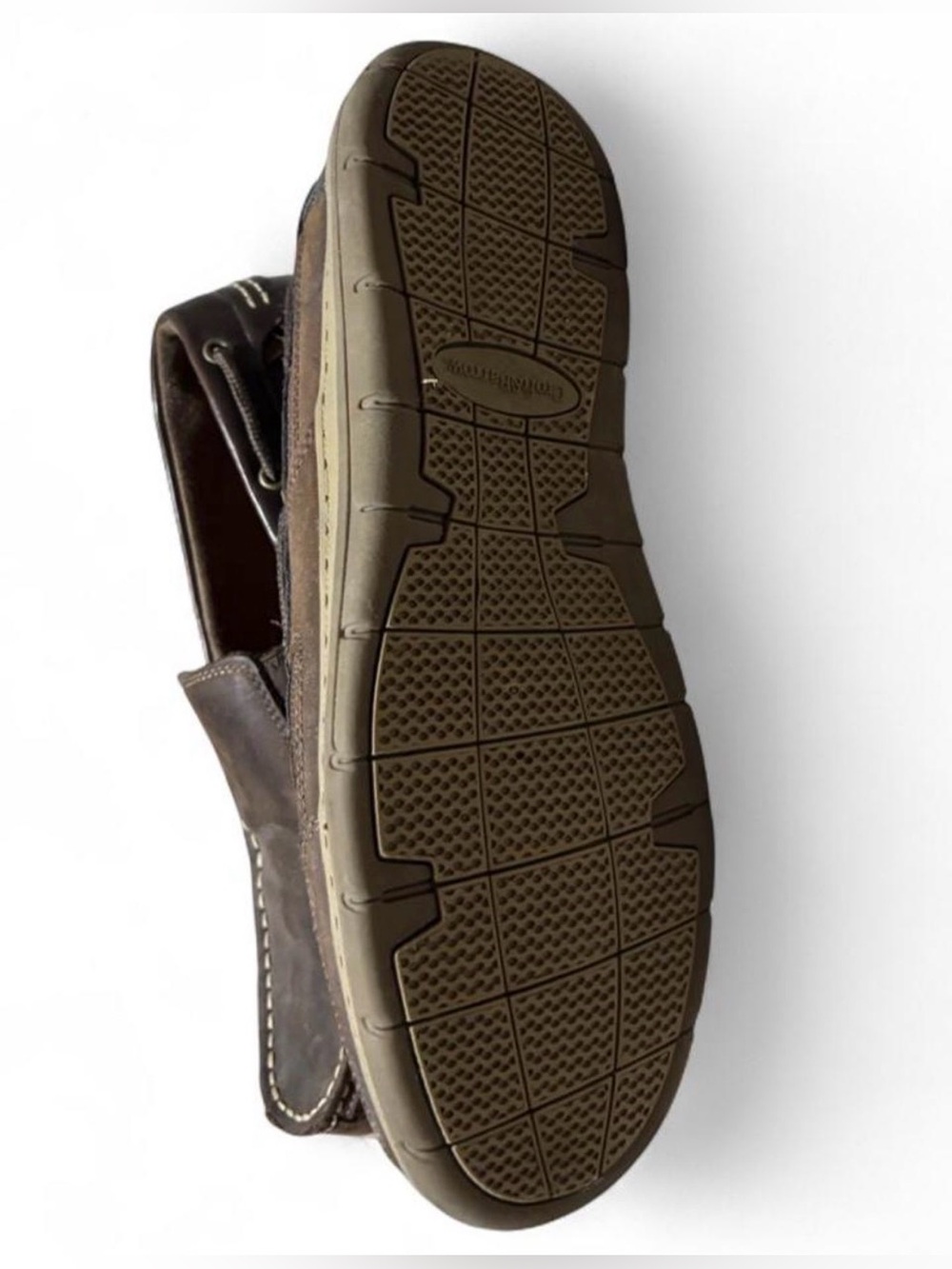 men’s 12 Brown leather loafers - Picture 4 of 5